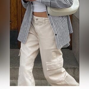 NA-KD balloon leg cargo pants. Size 12-14. EU 42. NWT